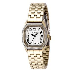 Invicta Women's Wildflower Yellow Gold Steel Bracelet Watch